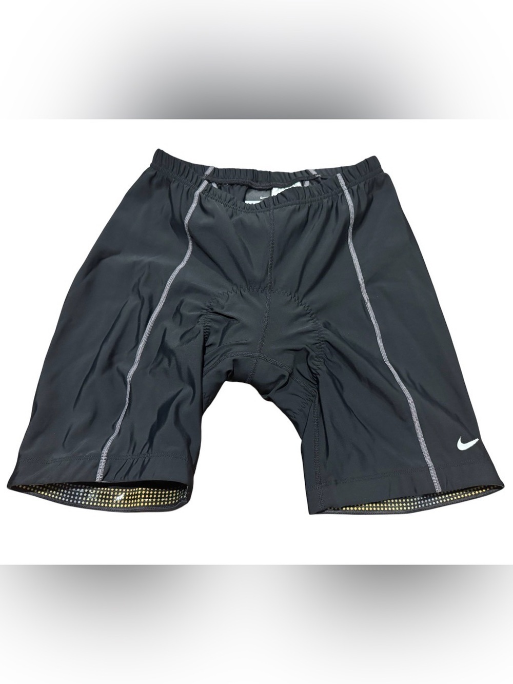 Nike Women’s Bicycling Racing Padded Compression Shorts Black Size Large 12-14